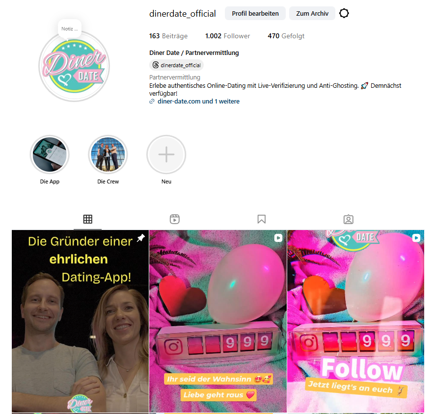 Mehr über den Artikel erfahren Instagram & wir. 1000 Follower.